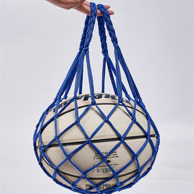 Nylon netz FußBall Volleyball Kordel zug Ball Aufbewahrung tasche Jugend FußBall Selbst Trainer kühne Aufbewahrung tasche FußBall zubehör: Braun