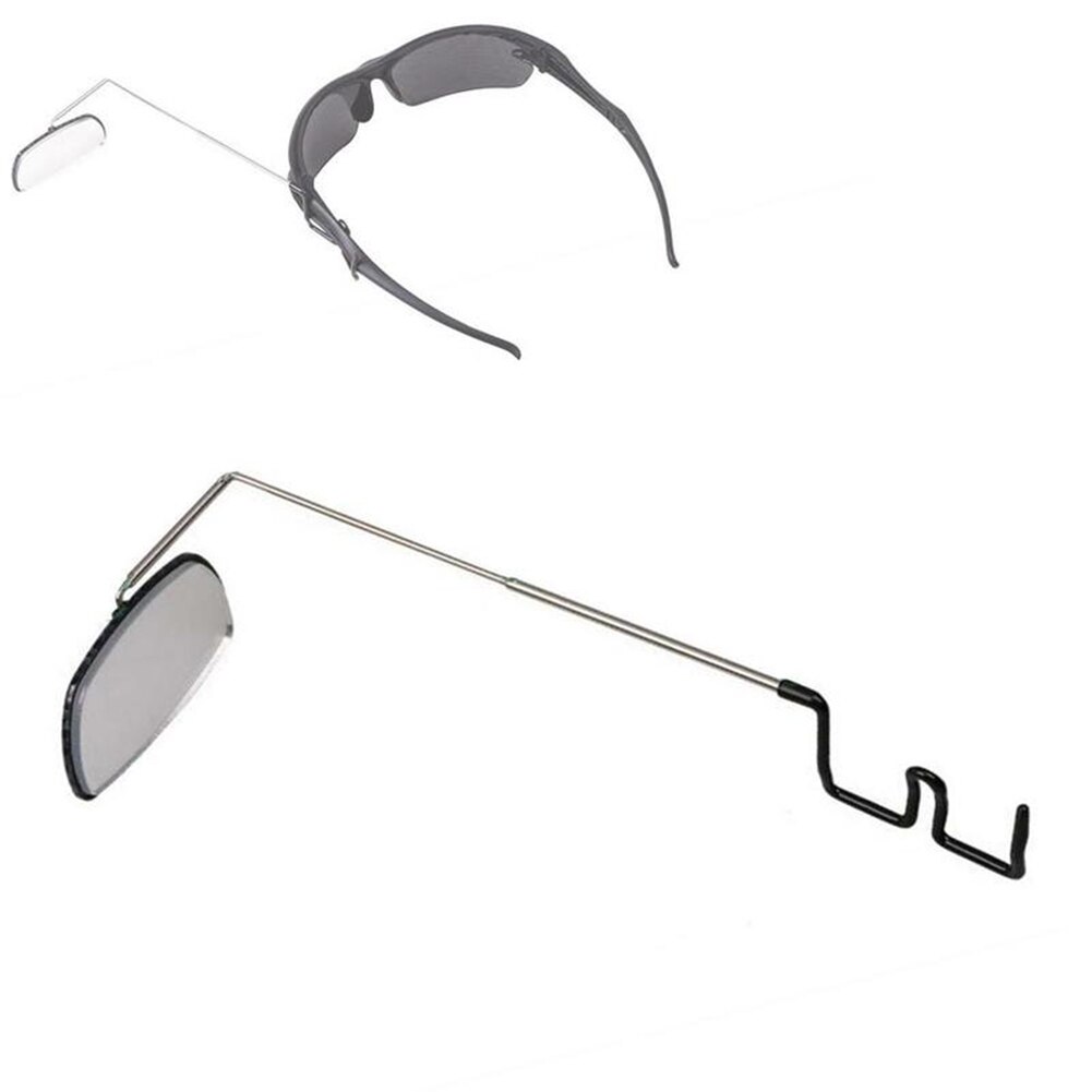 Fahrrad Gläser Rückspiegel 360 Grad Spiegel Aluminium Legierung Einstellung Helm Montieren High-Definition Objektiv
