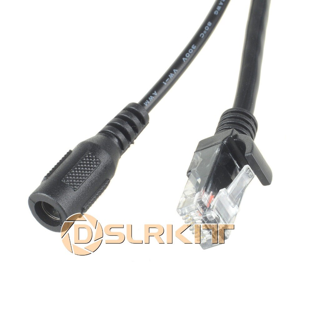 Passive Power Over Ethernet PoE injector Cable Adapter