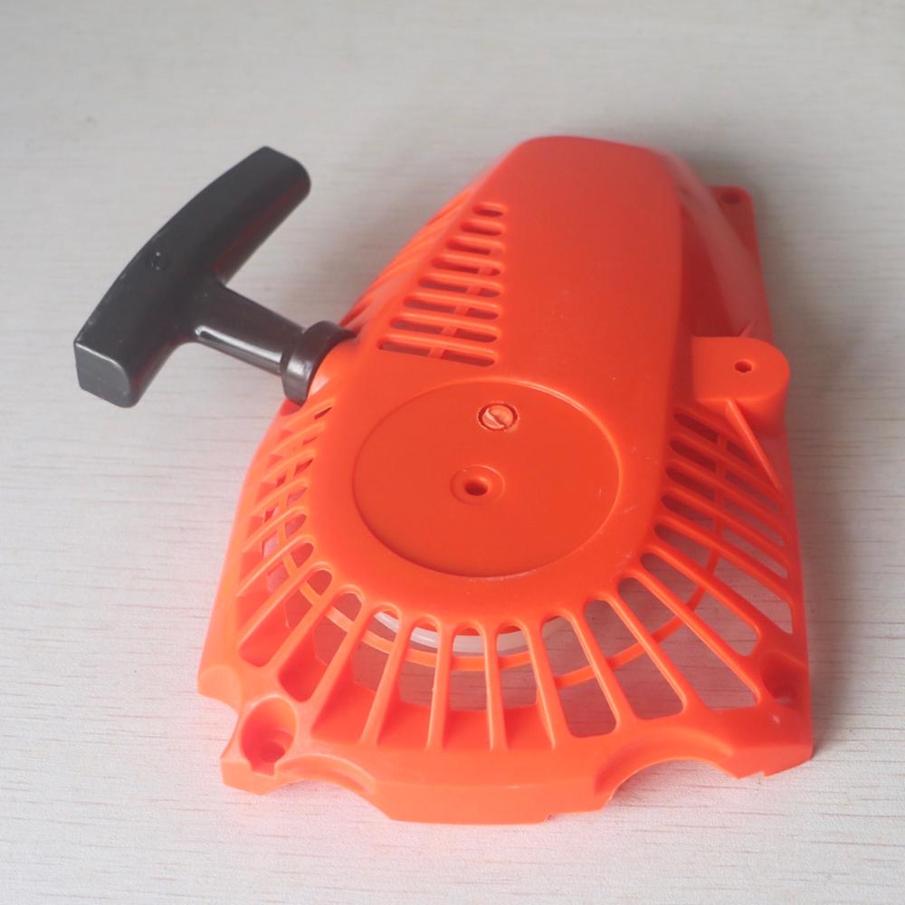 Couvercle Orange tirer 4 dents démarreur adapté pour 2500 25CC essence tronçonneuse remplacement