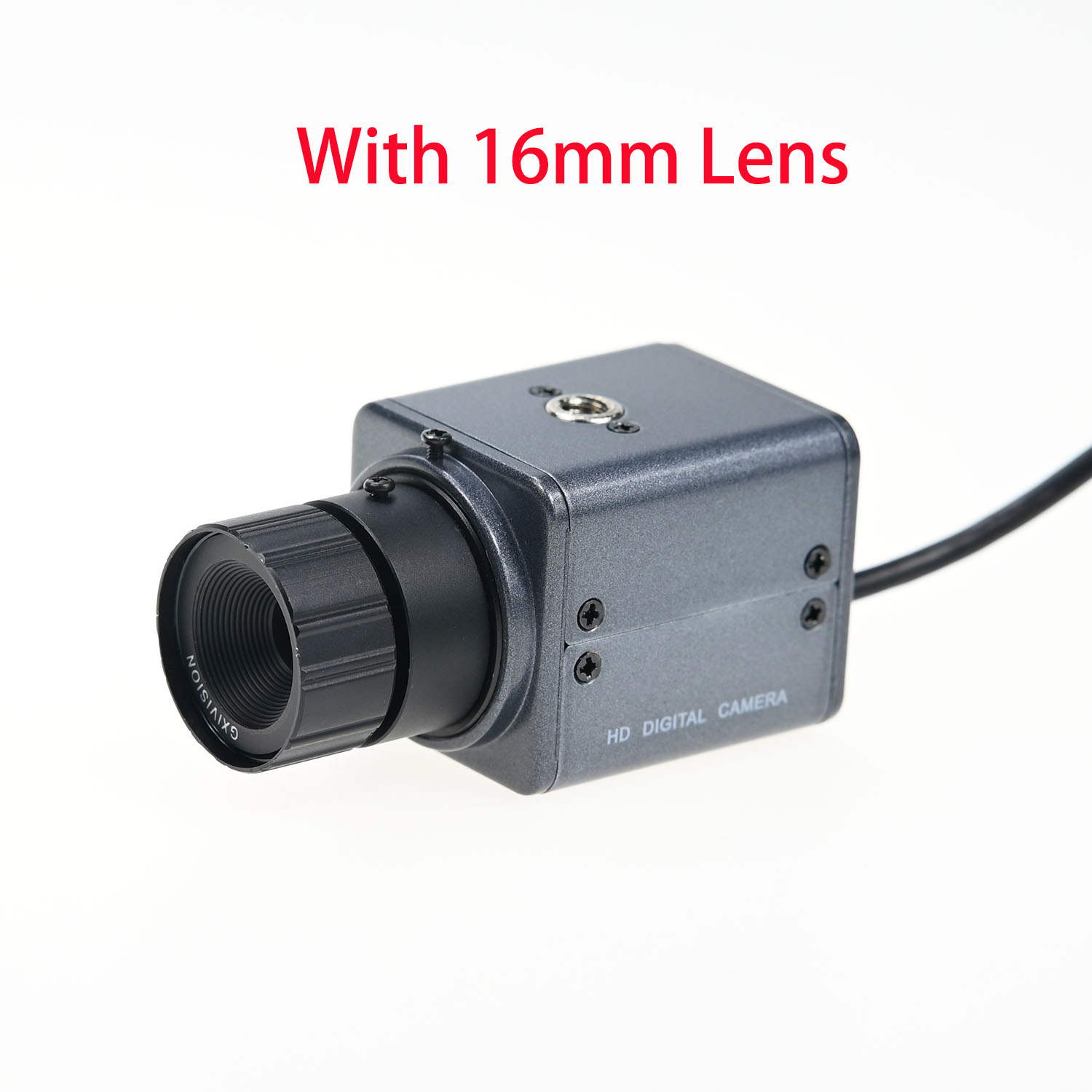 OV9281 Global Shutter, 120fps USB-camera 720p zwart-wit, hoge snelheid mini-box-webcam, met 5-50 mm 2,8-12 mm varifocale lens, 1280x720: Roze