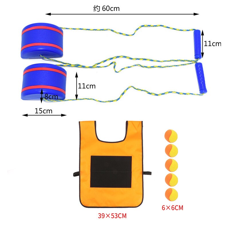 Kids Sensory Integration Training Toys On Stilts Sticky Target Game Sport Toy Teaching Aid Educational Toys For Children