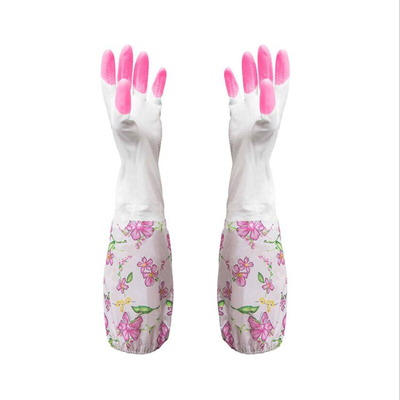 Magische herbruikbare handschoenen, schoonmaakborstel, schrobhandschoenen, hittebestendige tuin, keuken, magische afwashandschoenen, accessoire