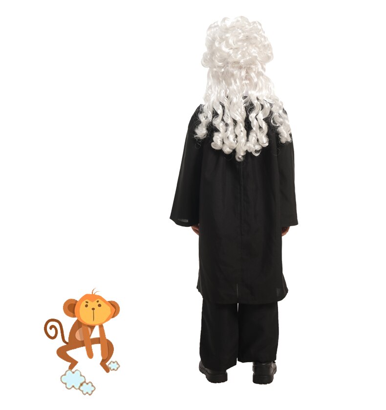 Los niños abogado juez disfraces, uniformes Cosplay para niño niña gracioso rendimiento de Kindergarten ropa túnica de Halloween