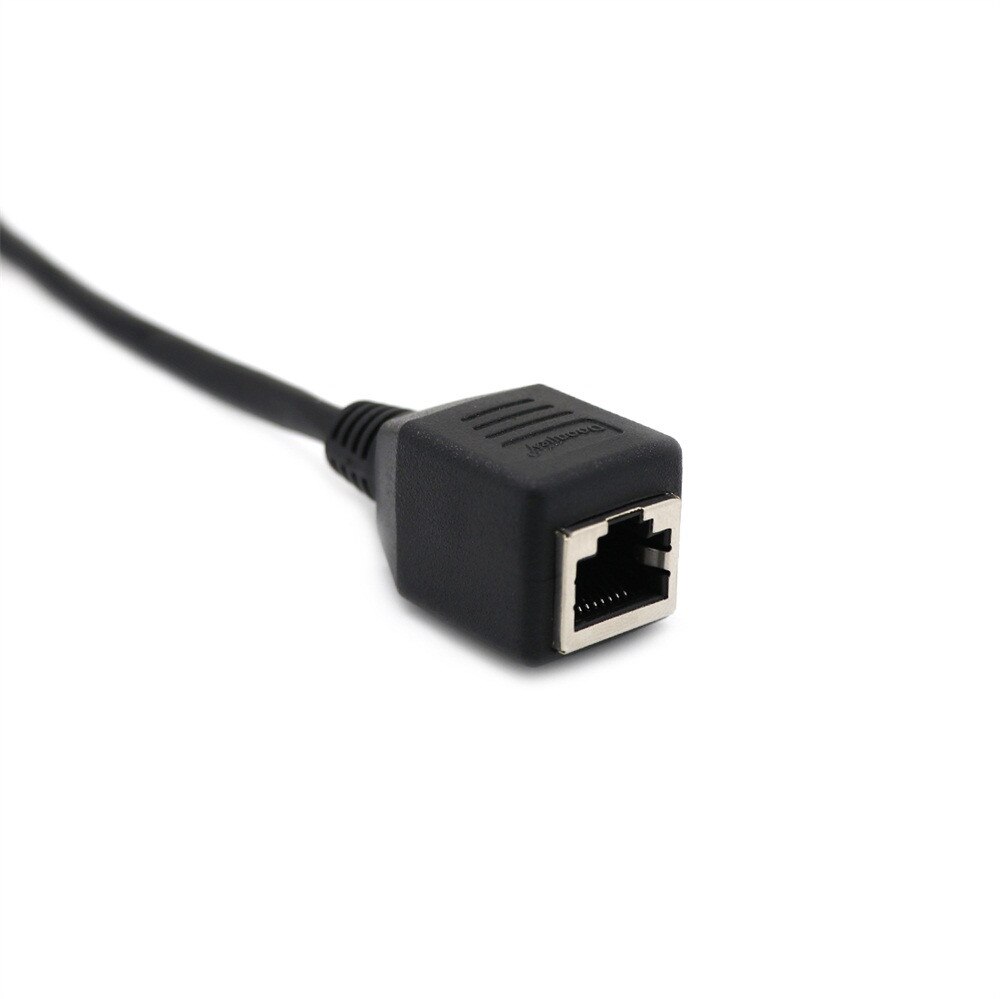 VGA To RJ45 Adapter VGA Extender Female To Lan Cat5 Cat5e RJ45 Ethernet Female Adapter Connects VGA Female to RJ45 male 20#22