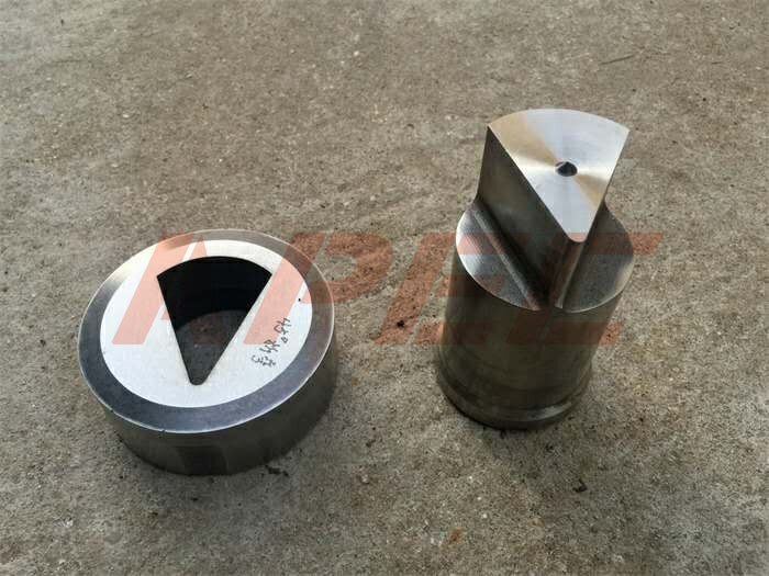 APEC Hydraulic Ironworker Tooling Punch Die-Round/Oblong/Diamond/Square/Butterfly Hole Punching