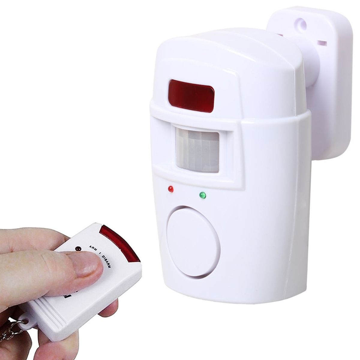 105dB Alarm Monitor Home System IR Infrarot Motion Sensor Alarm Sicherheit Detektor Drahtlose Alarm system + 2 remote controller