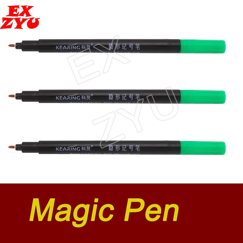 UV długopis fioletowe światło anty fałszywe promieniowanie ultrafioletowe magia dla ukrytych wskazówek puzzle rekwizyty prawdziwy pokój ucieczki gry rekwizyty EXZYU