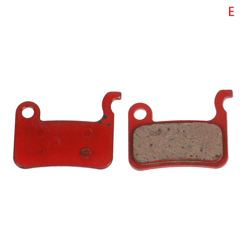 1 Paar Mtb Bike Hydraulische Remblokken Fietsonderdelen Fietsen Organisch Hars Schijfremblokken Fietsaccessoires: violet