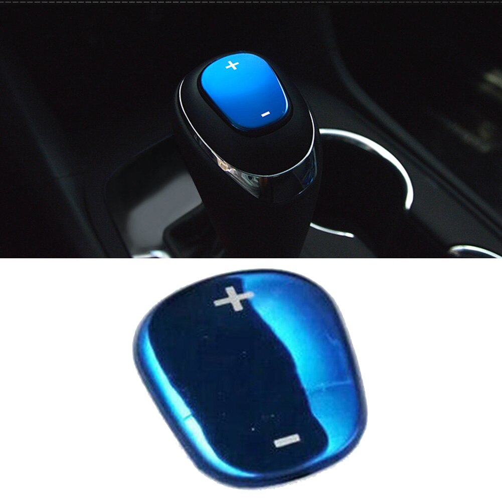 Blauwe Auto Versnelling Handvat Pookknop Cover Trim Voor Chevrolet Equinox Brand En Auto styling Accessoires