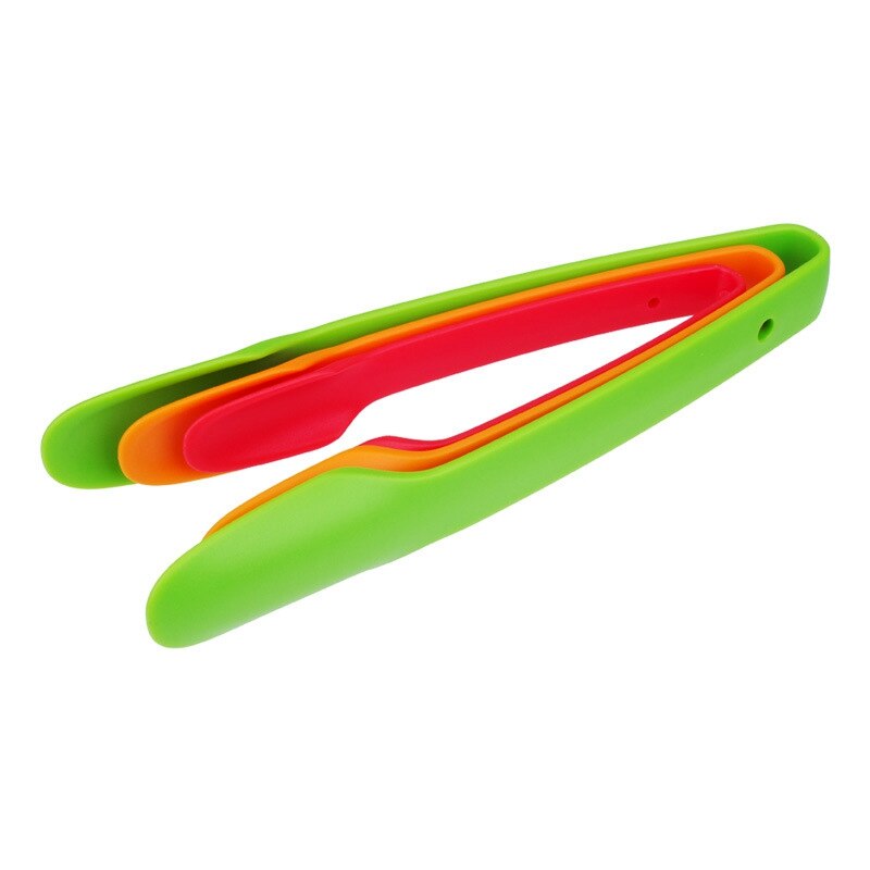 3PCS Küche Lebensmittel Zange Kunststoff Verdickt Servierzange Brot Zangen für Home Kochen Clip GRILL Salat Werkzeuge Backformen: 3
