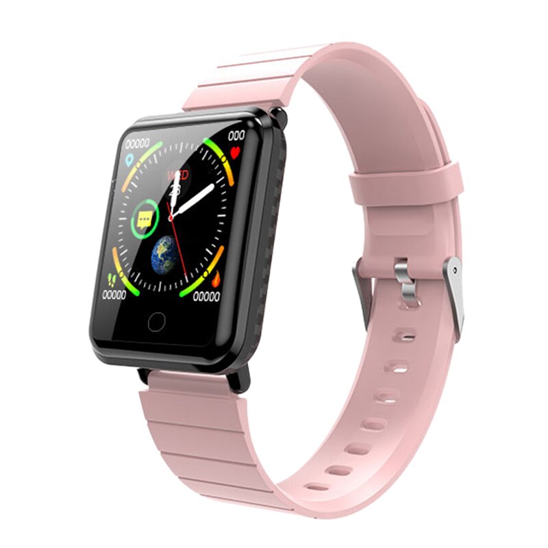 Smartwatch  v6 thermometer armband temperatuurmeter horloge hartslagmeter fitness tracker klok sport