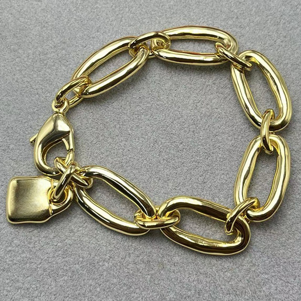 De best verkochte bedelarmband van in Europa in 2025, geschikt voor damessieraden: Licht Geel Goud Kleur