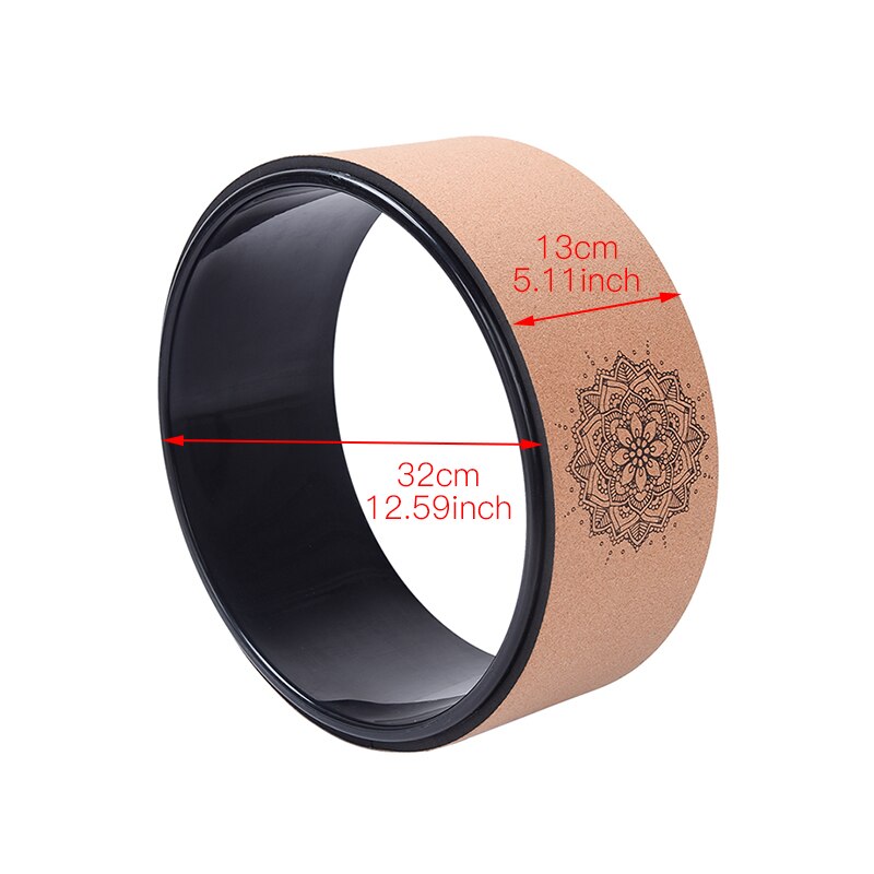 Yoga Wheel Back Roller Stretcher Dharma Yoga Pose Pro Wheel Inversions Backbends Stretching Premium Back Roller