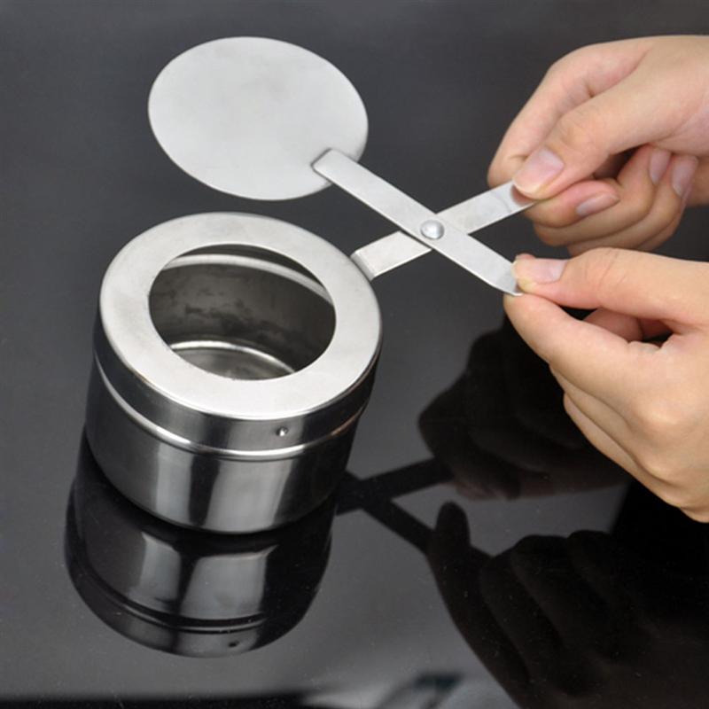 2/4pcs Stainless Steel Alcohol Boxes Alcohol Mini Stoves Solid Alcohol Containers Steel Solid Alcohol Furnace Core Fuel Box