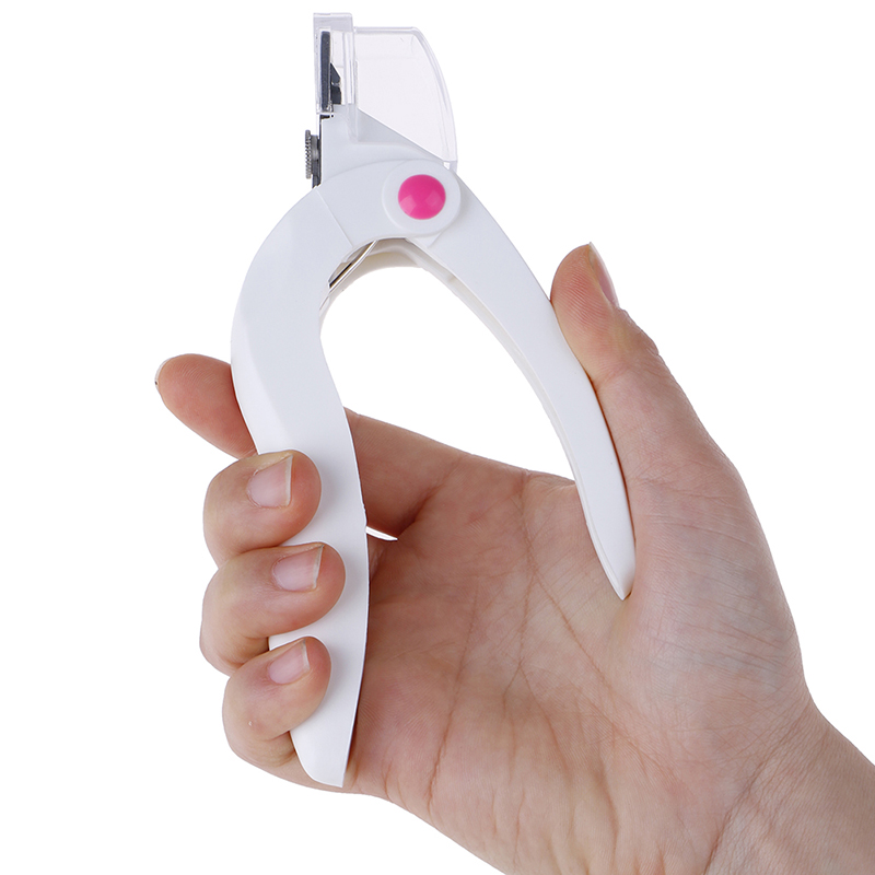 1 pièces Nail Art coupe-ongles coupe-ongles Gel acrylique faux conseils Frence U forme tondeuse outil de manucure