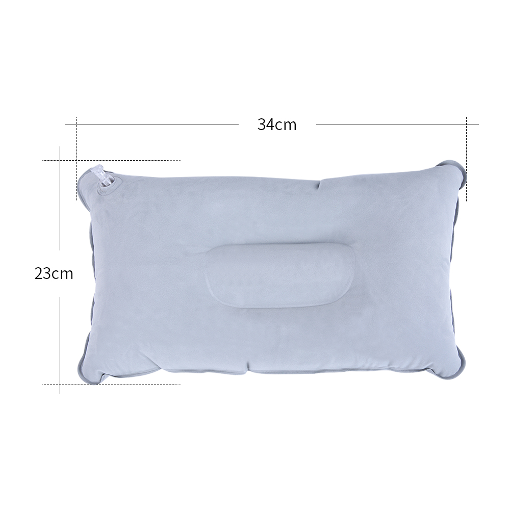 Opblaasbare Slapen Traagschuim Orthopedisch Kussen Latex Nek Kussen Fiber Trage Rebound Zacht Kussen Massager