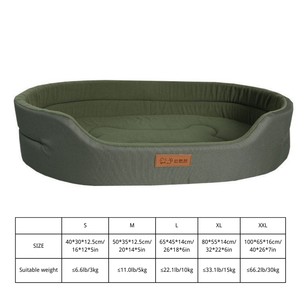 Camas ortopédicas impermeáveis para cães de espuma, para cães pequenos, médios e grandes, sofá durável para cães, cama para animais de estimação, capa removível lavável