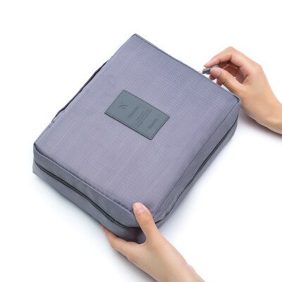 Cosmetische Tas Mode multifunctionele Oxford Reizen Opslag Make-Up Tas Mannen Vrouwen Draagbare Waterdichte Waszak 30: 7
