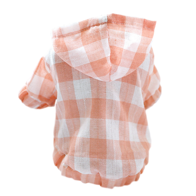 Zomer Hond Kleding Ademend Leuke Hond Hoodie Vest Zon Proof Hond Kleding Shirt Voor Samll Medium Hond Jas Ropa perro: Pink / M