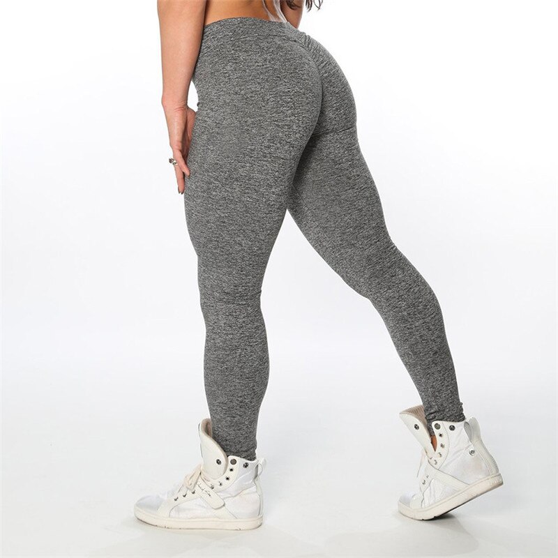 Sportowe spodnie do biegania siłownia damskie spodnie sportowe pochłaniające pot odsłaniające się spodnie sportowe do biegania: light gray / Xl