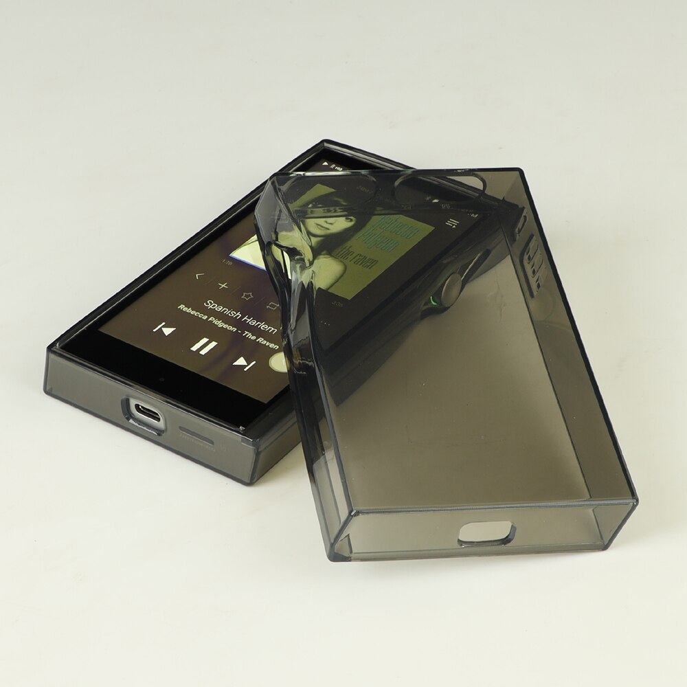 Soft Crystal Clear TPU Protective Case Cover For Iriver Astell&amp;Kern A&amp;futura SE200 with Soft PET Screen Protector
