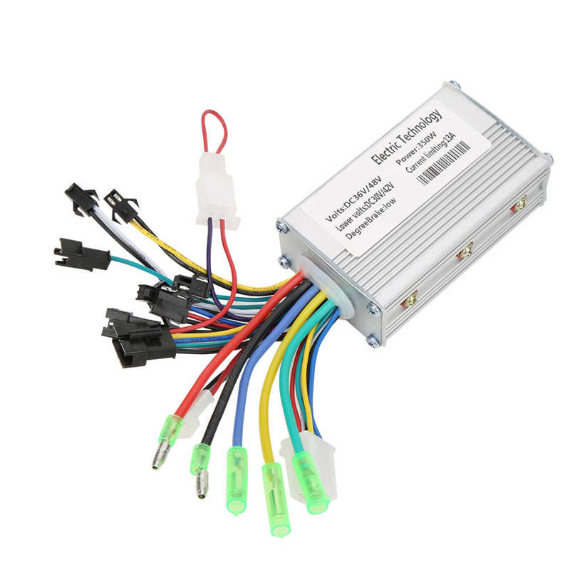 Motor Controller 36V/48V 350W Wateproof LCD Display E-bike Scooter Brushless DC Motor Controller Electric Bicycle Accessory