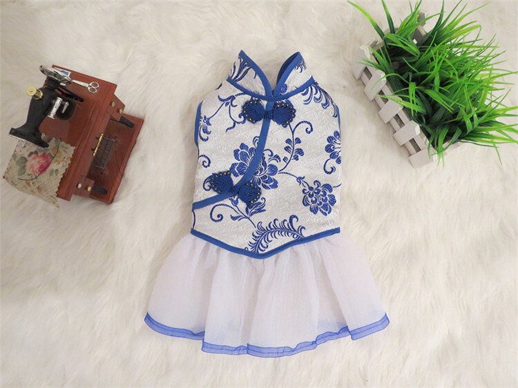 PipiFren Hunde Kleider Spitze Prinzessin Hochzeit Felsen Für Hund Kleidung Haustiere Katzen Ballettröckchen Party Kleid Kleid gießen chien vestidos perrita: Q / XL