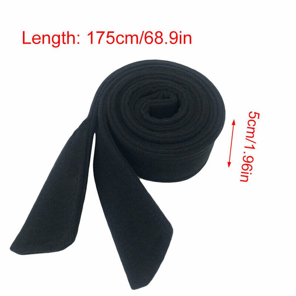 Ylleband kappa skärp överrock jacka tröja unisex slips konstullskärp slips 175cm*5cm
