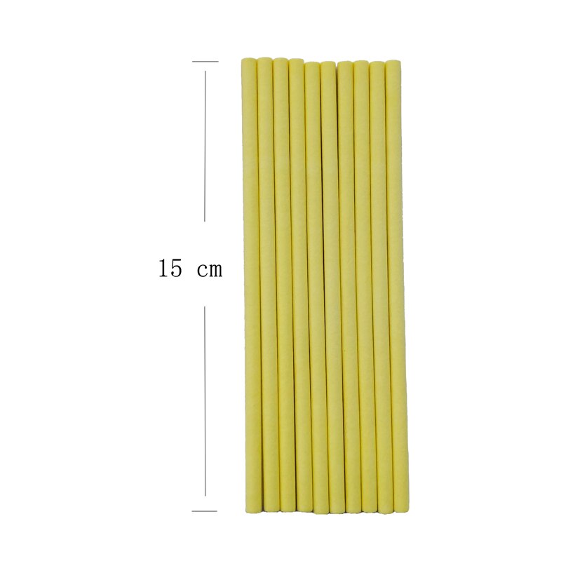 10 stücke 8/10/15 cm Lutscher Kuchen Papier Stock Kuchen knallt Weiß Feste Papier Stock Backen DIY zucker Handwerk Fondant bilden Süßigkeit bilden: Purpurrot