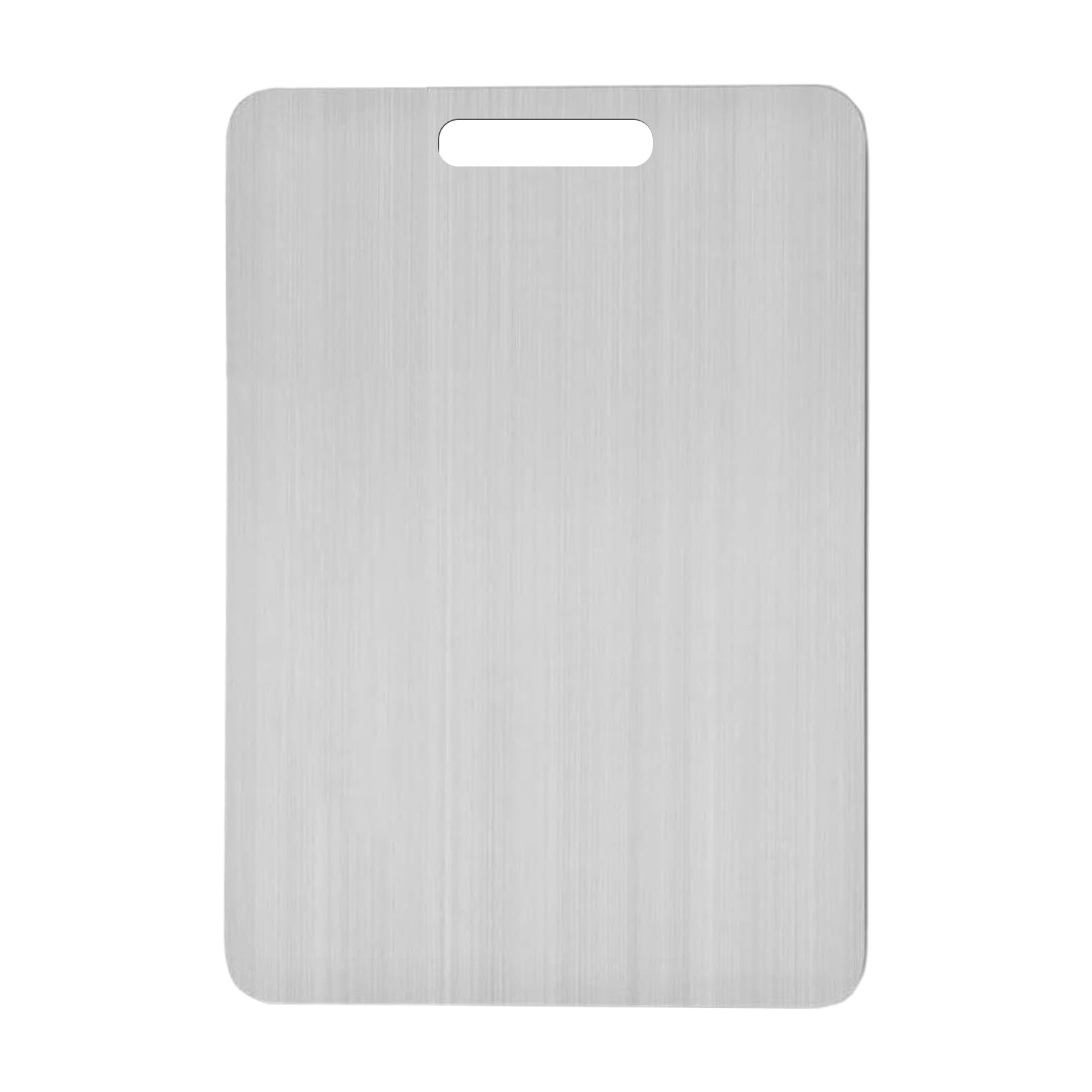 Snijplank RVS Dubbelzijdig 34x23 cm - Hygiënisch Snijvlak voor Vlees en