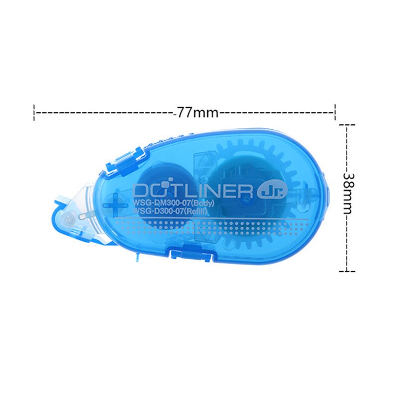 Rodillo adhesivo de puntos de doble cara, aplicador adhesivo permanente, dispensador de cinta de pegamento, rellenable, 6mm X 8m