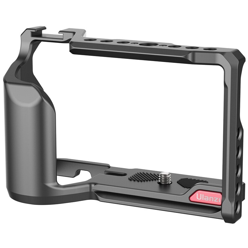 Ulanzi C-ZVE10 Camera Cage With Cold Shoe Mount Perfect Multiple Protection For Sony ZVE-10 Camera Accessories: black
