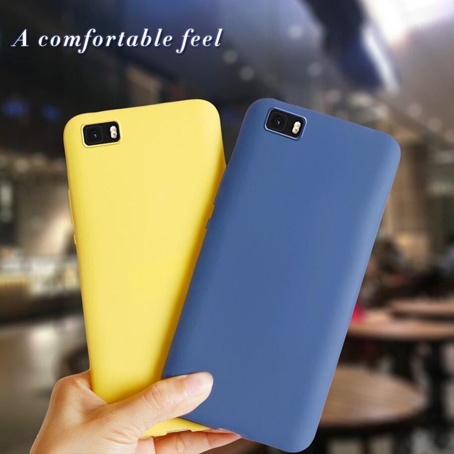 Voor Huawei P8 Lite Case Cover Huawei P8 Lite P8Lite Matte Covers Fundas Siliconen Case Voor Huawei P8 Lite ALE-L21 5.0 &quot;Coque