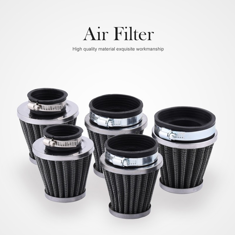Universal 35/39/48/54/60mm Motorcycle Mushroom Head Air Filter Clamp On Air Filter Cleaner For Off-road ATV Quad Dirt Pit Bike