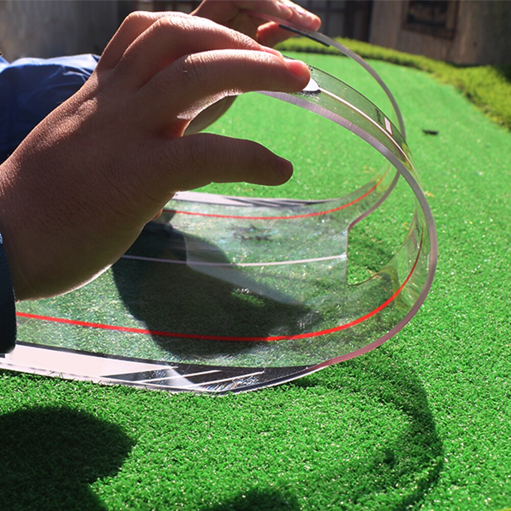 4 Path Rods Transparent Base Chip Pitch Alignment Home Office Equipment Guide Beginner Flexible Angle Golf Swing Training Aid