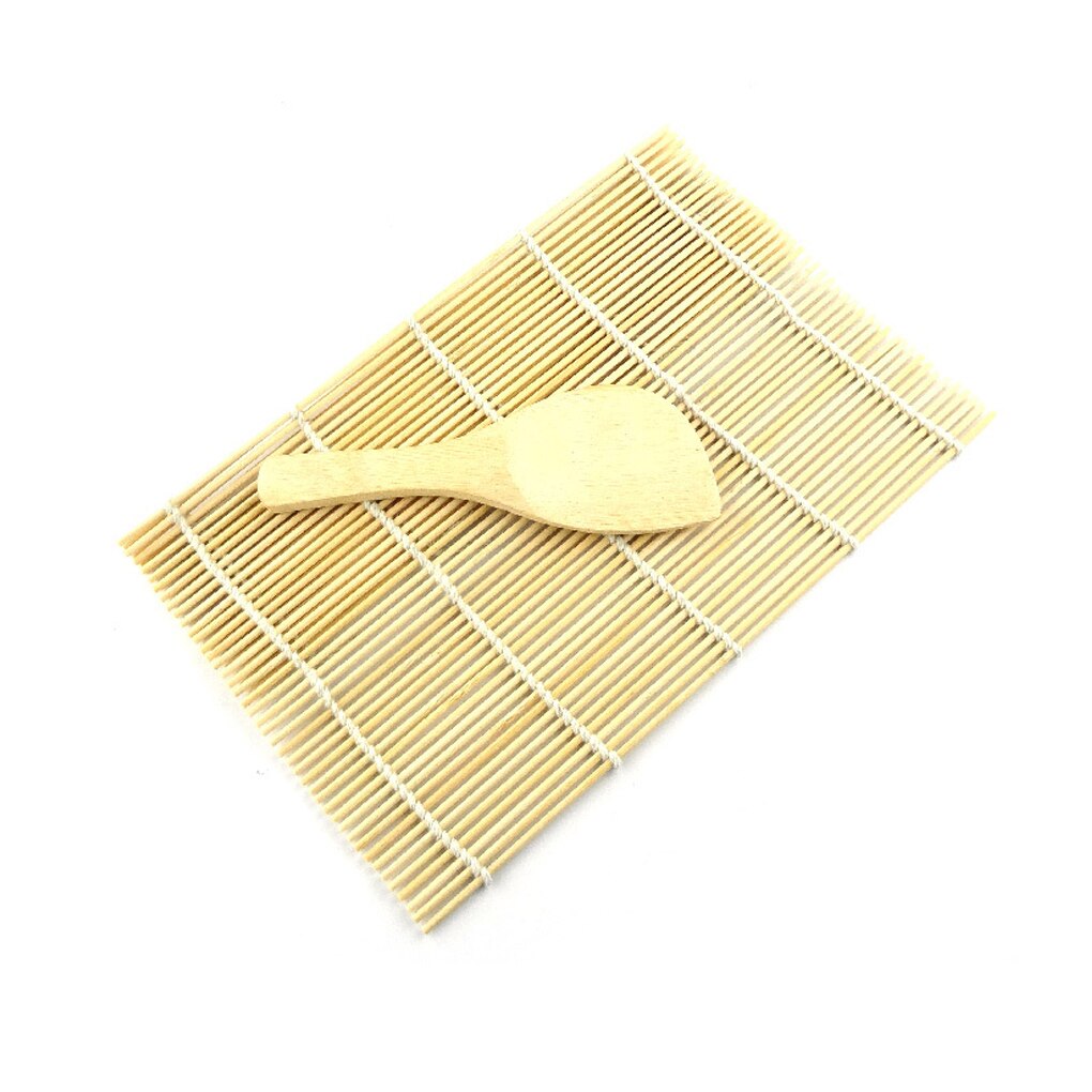 Sushi tapis roulant Sushi bambou rouleau Sushi cuillère riz rouleau riz palette Sushis fabricant outils Sushis rideau accessoires de cuisine