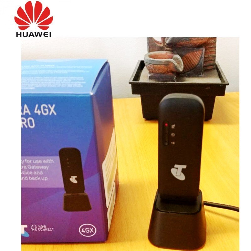 HW E8372 LTE WiFi haut débit Telstra 4GX USB Pro avec quai