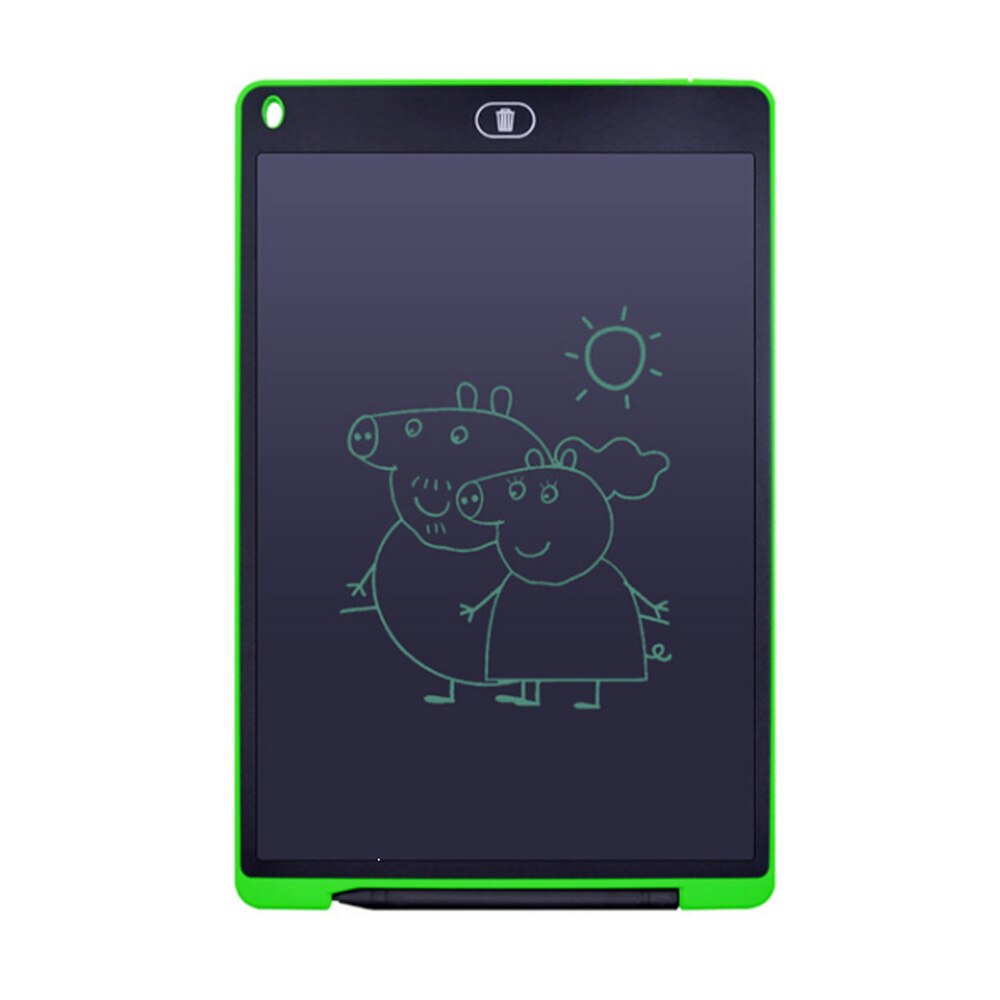 BDF 12 Zoll LCD Schreiben Tablette Digital Grafik Tabletten Elektronische Handschrift Pads Zeichnung Bord und Stift für freundlicher freundlicher: Grün