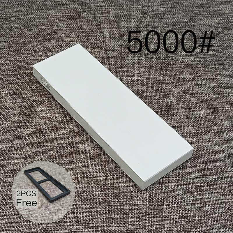 Messenslijper Stone Dual Side Slijpsteen Professionele Keuken Slijpen Molen Oliesteen 240 600 3000 8000 10000 # Honen Set: 5000 grit
