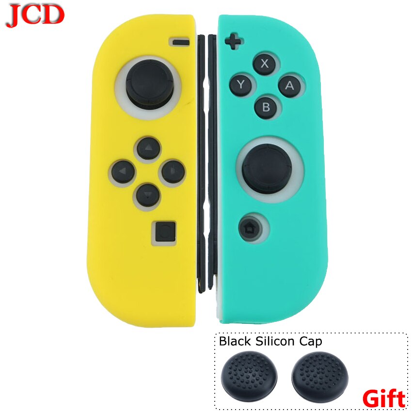 JCD Case for Nintend for Switch Joycon Cover Solft Silicone Case for Nintendo for Switch Controller Grip for Joy-con Cover: No8