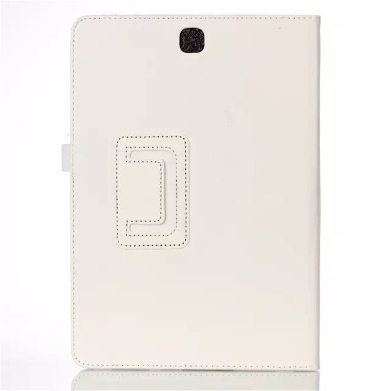 Hoesje voor samsung galaxy tab  s2 9.7 sm t810 t813 t819 t815 tablethoesje, slimme standaard houder, cover voor tab  s2 8.0 sm-t710 sm-t715: Wit / Tabblad  s2 9.7 t810