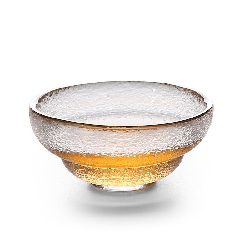 Tangpin varmebestandig gjennomsiktig glass tekopp til te glass tekopp kung fu kopp