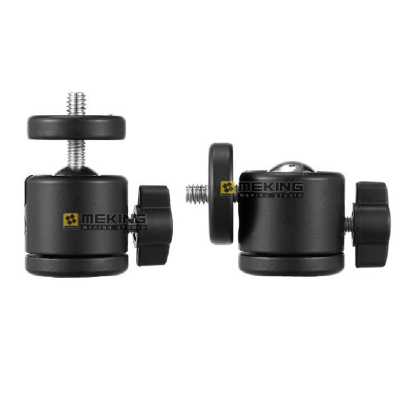 Meking Photo Studio Mini Ball Head Voor Camera/Stand Statief Balhoofd Met 1/4 "Adapter