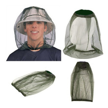 Outdoor veld camping reizen anti-muskietennetten netten hoed vorm insect-proof kappen vissen muskietennetten L53