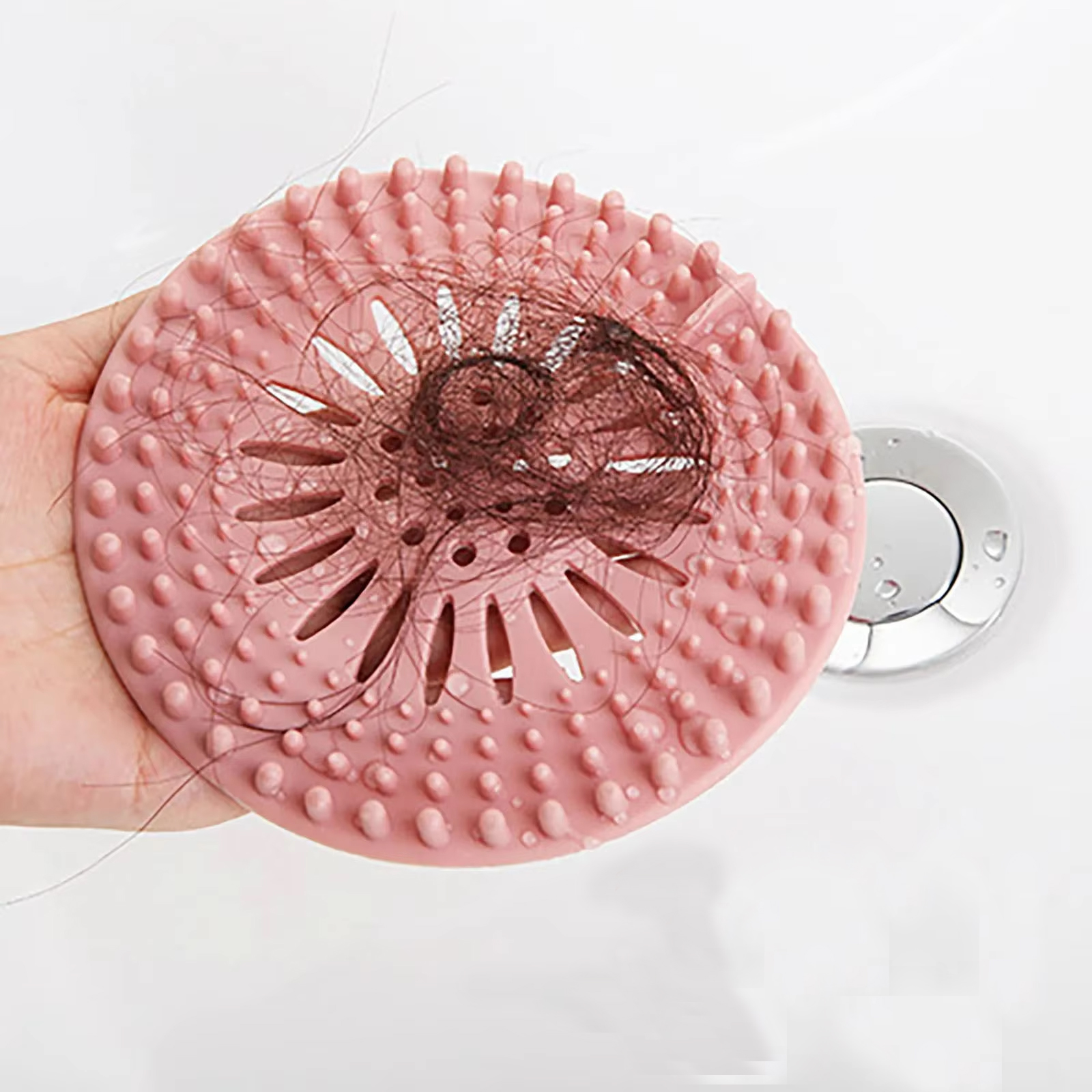 5PC Haar Sieb Waschbecken Anti Verstopfung Filter Dusche Boden Ablauf Stecker Silikon Küche Deodorant Stecker Schlecht Zubehör