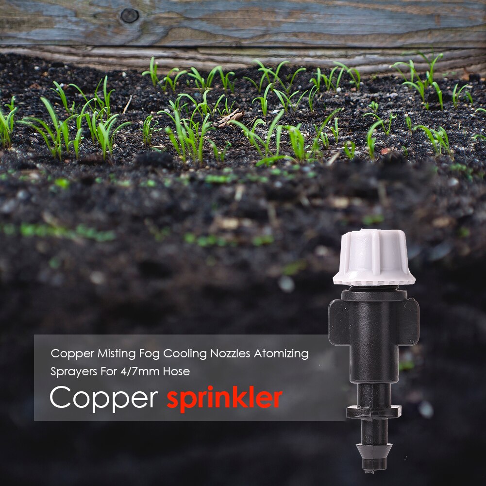 Watering Irrigation Nozzles Plastic Automatic Mist Refraction Spray Head Popped Up Garden Water Sprinkler Spray