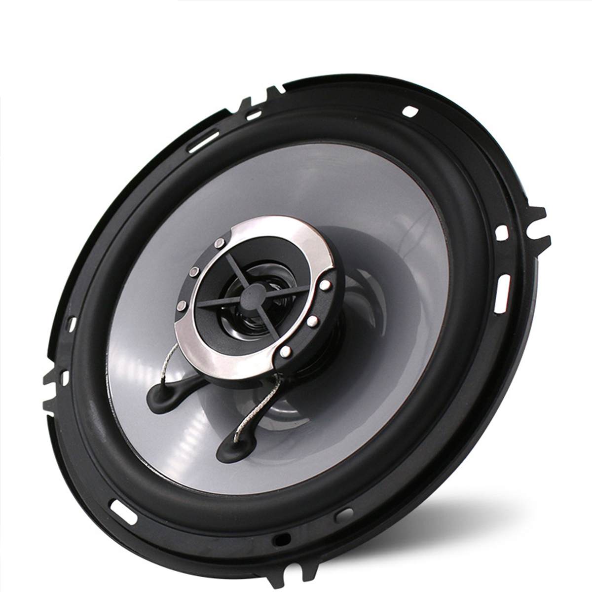 2 Pcs 6 Inch 400W Car Speaker 2 CH 360 Degree Stereo Surround DIY Bass Horn Subwoofer Coaxial Loudspeaker Car Modified Speaker