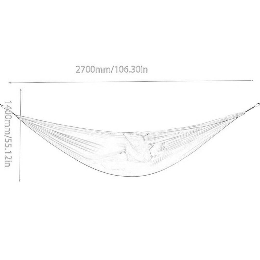 Double Fabric Hammock Outdoor For Travel Camping High Strength Parachute Portable Hammocks Swing Tent hamac гамак