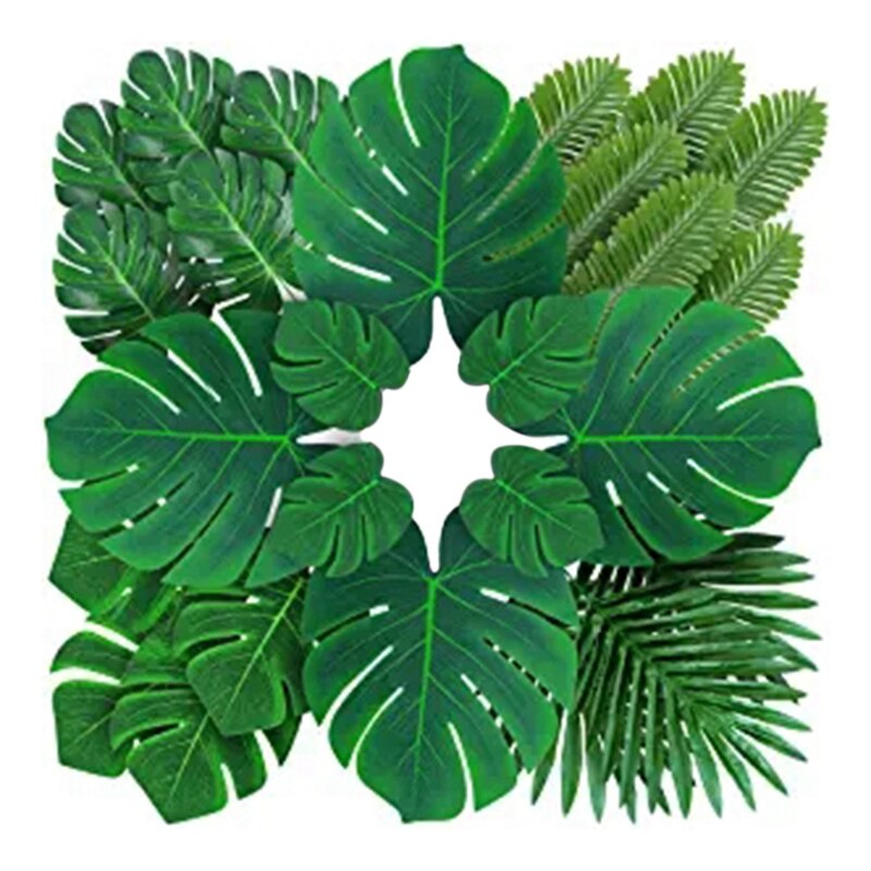Palme Bltter Knstliche Tropische Monstera - 84 S...  Grandado